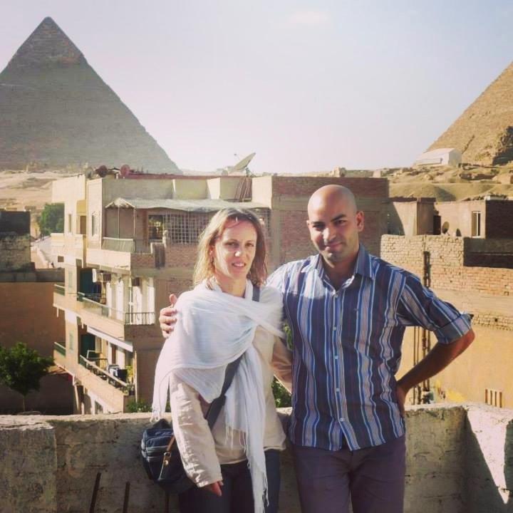 Abo Stait - Pyramid View Homestay Kafret el-Gabal Dış mekan fotoğraf